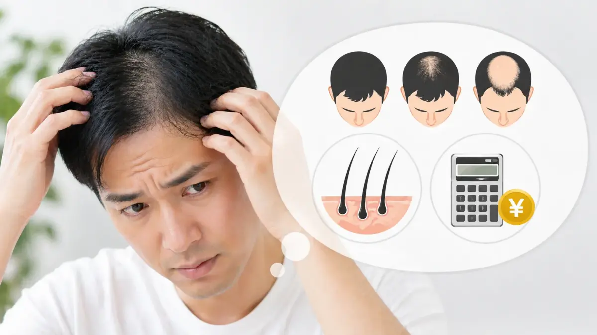 自毛植毛は何株必要？